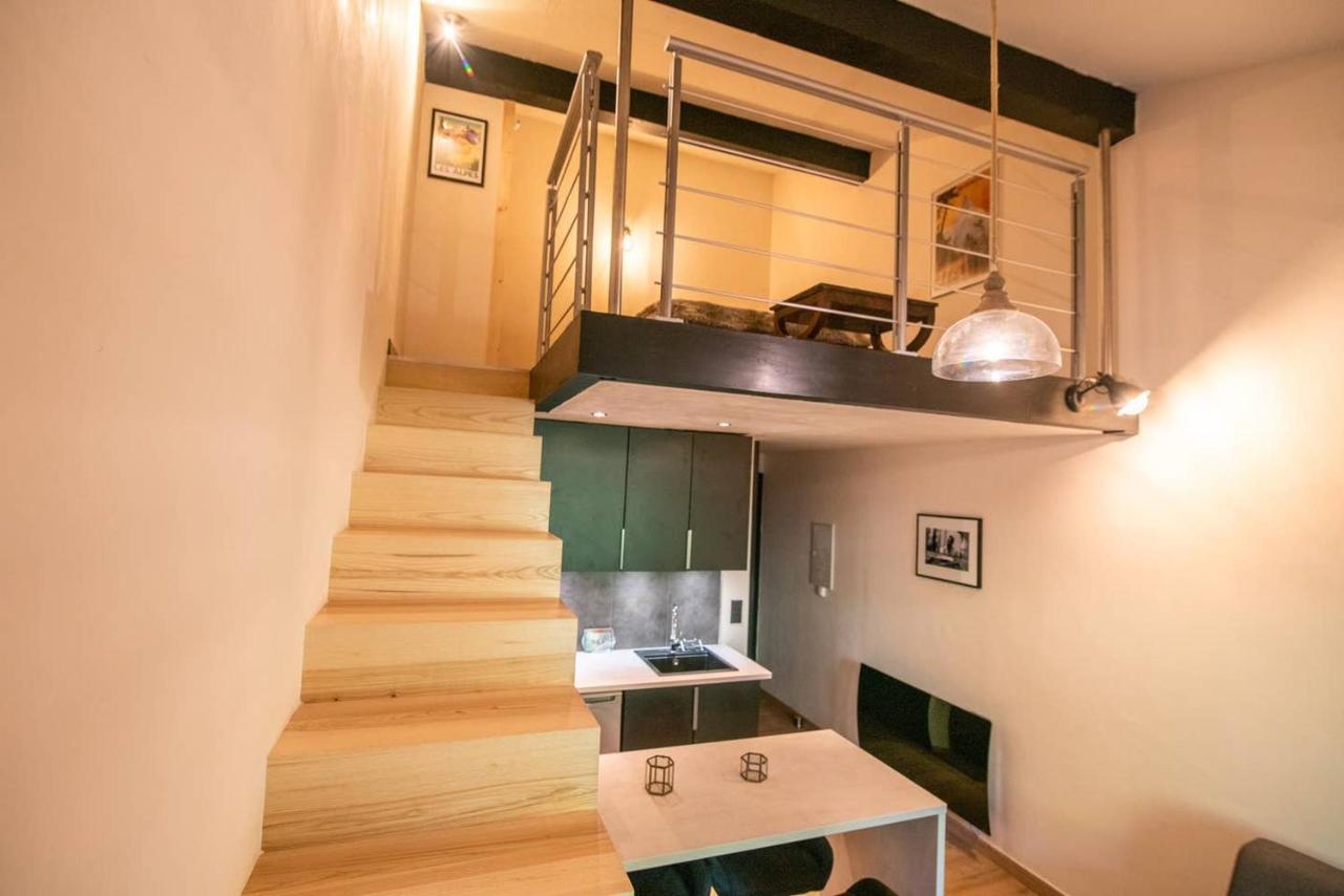 Grand Studio Mezzanine A 200 Metres Des Pistes Demi-Quartier Exterior photo